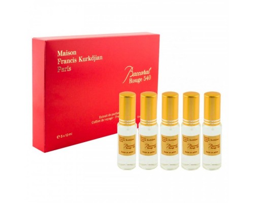Набор парфюмерии Maison Francis Kurkdjian Baccarat Rouge 540 Extrait De Parfum 5 в 1