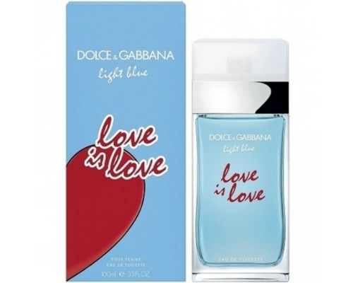 Туалетная вода Dolce&Gabbana Light Blue Love is Love женская