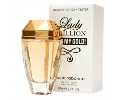 Paco Rabanne Lady Million Eau My Gold EDT тестер женский