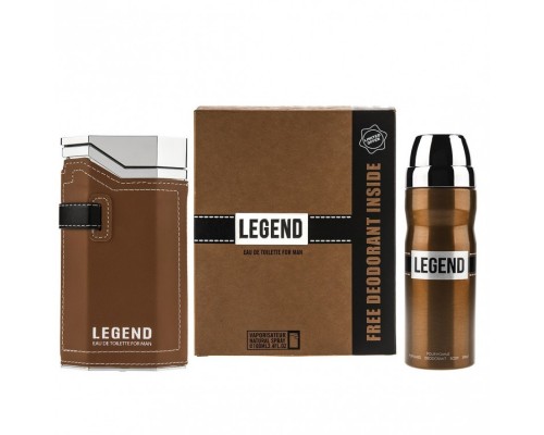 Подарочный парфюмерный набор Emper Legend 2 в 1