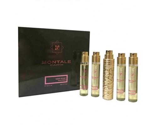 Подарочный парфюмерный набор Montale Deep Rose унисекс 5 в 1