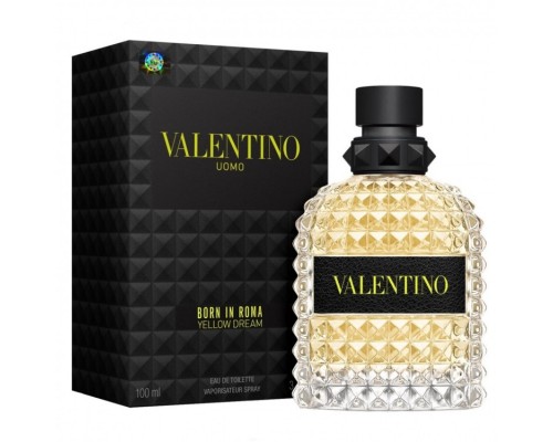Туалетная вода Valentino Uomo Born In Roma Yellow Dream мужская (Euro A-Plus качество люкс)