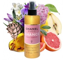 Парфюмированный спрей для тела с шиммером Chanel Chance Eau Tendre