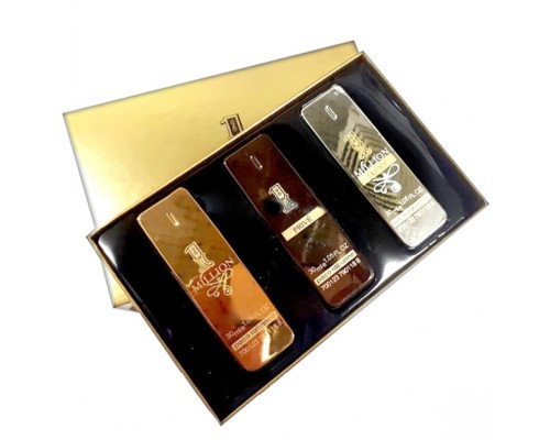 Подарочный парфюмерный набор Paco Rabanne 1 Million 3 в 1