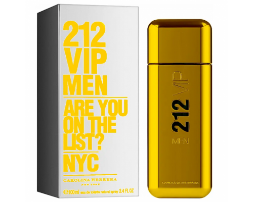 Туалетная вода Carolina Herrera 212 Vip Men Are You On The List Nyc мужская