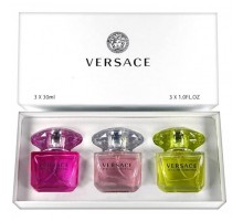 Парфюмерный набор Versace Miniatures Collection For Women 3 в 1