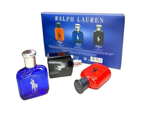 Подарочный парфюмерный набор Ralph Lauren Polo 3 в 1