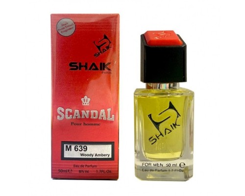 Парфюмерная вода Shaik M 639 Jean Paul Gaultier Scandal Pour Homme мужской (50 ml)