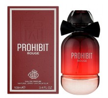 Парфюмерная вода Fragrance World Prohibit Rouge женская (ОАЭ)