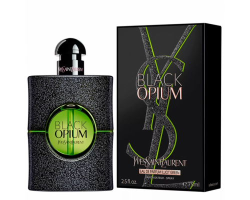 Парфюмерная вода Yves Saint Laurent Black Opium Illicit Green женская