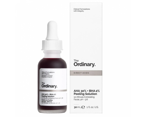 Пилинг для лица The Ordinary AHA 30% + BHA 2% Peeling Solution