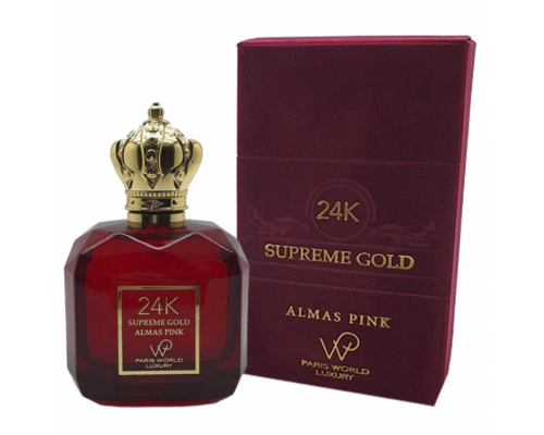 Парфюмерная вода Paris World Luxury 24K Supreme Gold Almas Pink женская (Luxe)