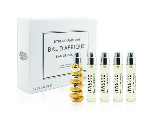 Подарочный парфюмерный набор Byredo Bal DAfrique унисекс 5 в 1