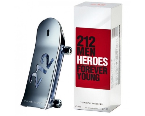 Туалетная вода Carolina Herrera 212 Men Heroes Forever Young мужская