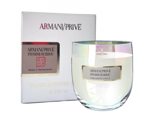 Парфюмированная свеча Giorgio Armani Prive Pivoine Suzhou