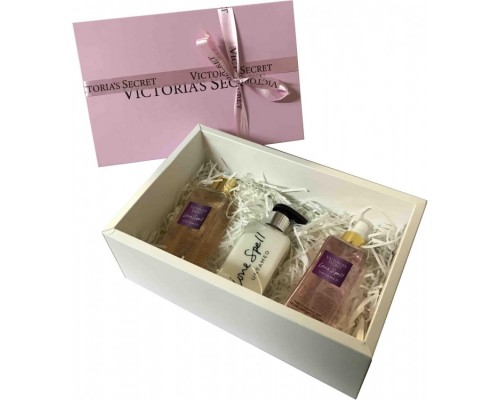 Подарочный набор для тела Victorias Secret Love Spell 3 в 1