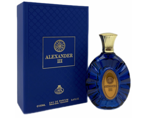 Парфюмерная вода Fragrance World Alexander III унисекс (ОАЭ)