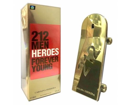 Туалетная вода Carolina Herrera 212 Men Heroes Forever Young Gold мужская (Euro)