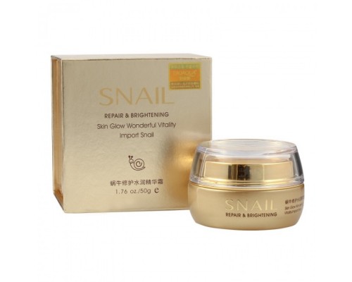Крем для лица Bioaqua Snail Repair & Brightening Cream
