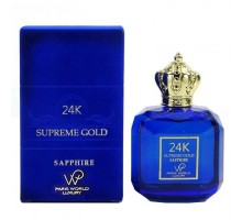 Парфюмерная вода Paris World Luxury 24K Supreme Gold Sapphire женская (Luxe)
