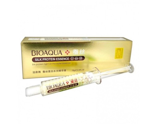 Эссенция для лица в шприце Bioaqua Silk Protein Essence