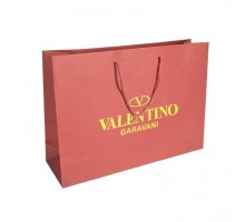 Подарочный пакет Valentino (25x35) широкий