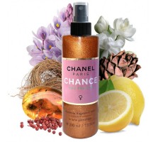 Парфюмированный спрей для тела с шиммером Chanel Chance Eau Fraiche
