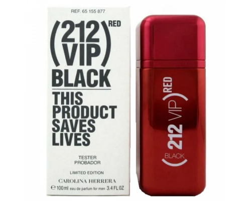 Carolina Herrera 212 Vip Black Red EDP тестер мужской