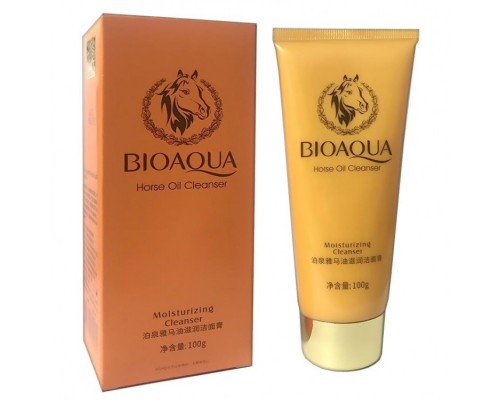 Пенка для умывания Bioaqua Horse Oil