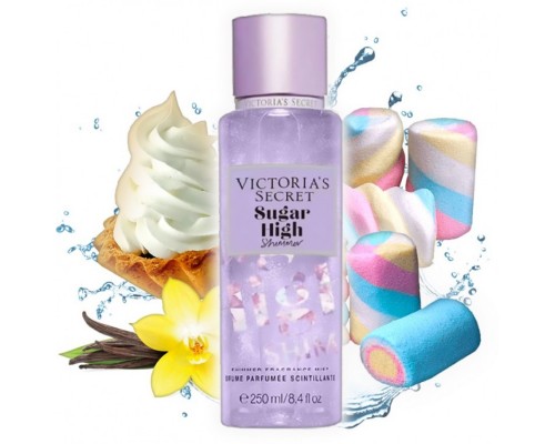 Парфюмированный спрей для тела Victorias Secret Sugar High Shimmer