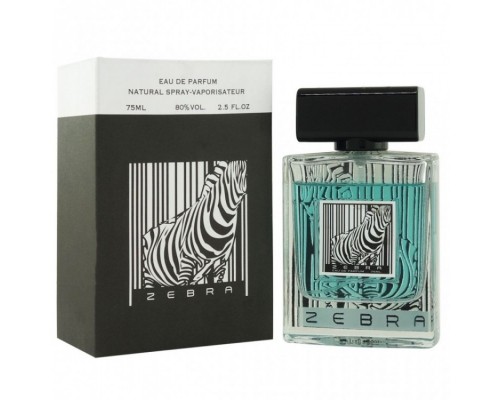 Парфюмерная вода Zebra eau de Parfum унисекс (ОАЭ)