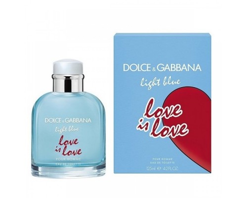 Туалетная вода Dolce & Gabbana Light Blue Love Is Love мужская