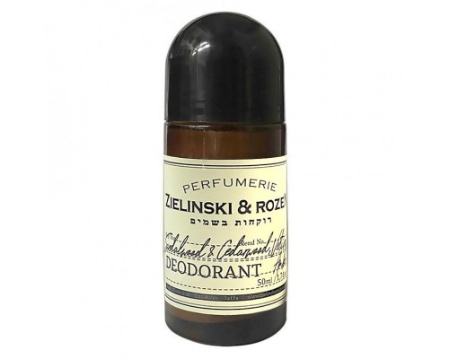 Шариковый дезодорант Zielinski & Rozen Sandalwood & Cedarwood, Vetiver, Amber унисекс