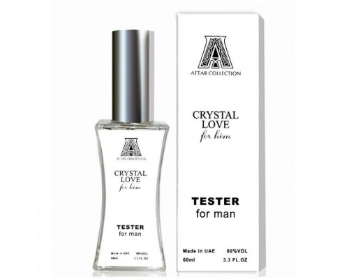 Attar Collection Crystal Love For Him тестер мужской (60 мл) Duty Free