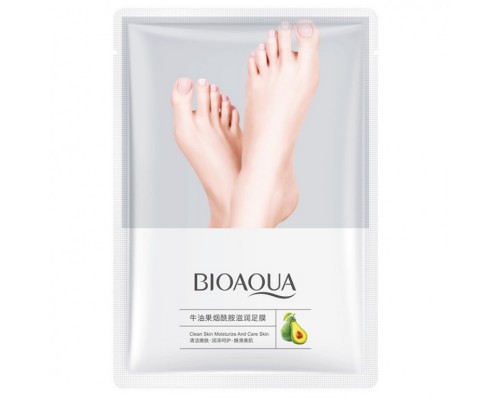 Маска-носочки для ног Bioaqua Avocado