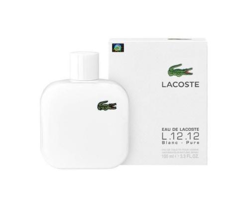 Туалетная вода Lacoste Eau De Lacoste L.12.12 Blanc мужская (Euro A-Plus качество люкс)