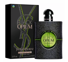 Парфюмерная вода Yves Saint Laurent Black Opium Illicit Green женская (Euro A-Plus качество люкс)
