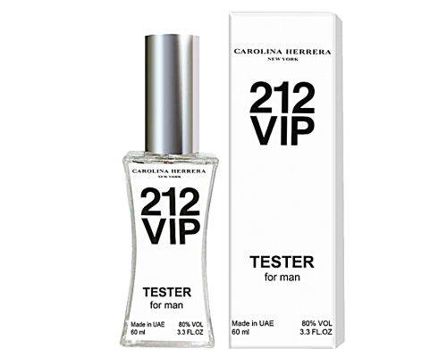 Carolina Herrera 212 Vip Men тестер мужской (60 мл) Duty Free