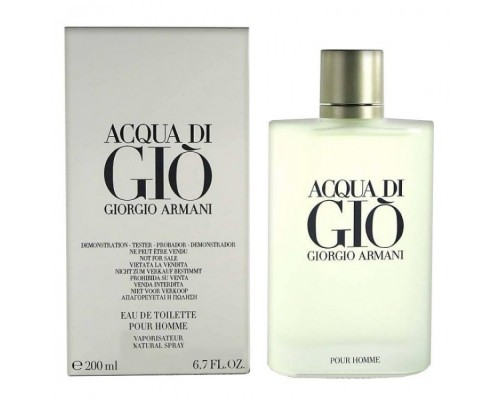 Giorgio Armani Acqua Di Gio EDT 200 мл тестер мужской