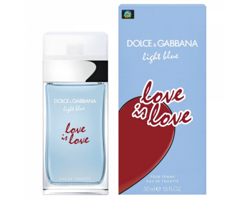 Туалетная вода Dolce & Gabbana Light Blue Love Is Love женская (Euro)