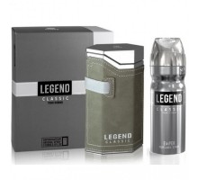 Подарочный парфюмерный набор Emper Legend Classic 2 в 1