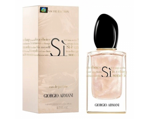 Парфюмерная вода Giorgio Armani Si Sono Nacre Edition женская (Euro)