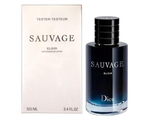 Christian Dior Sauvage Elixir EDP тестер мужской