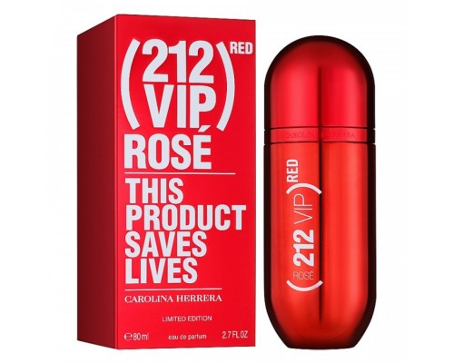 Парфюмерная вода Carolina 212 VIP Rose Red женская