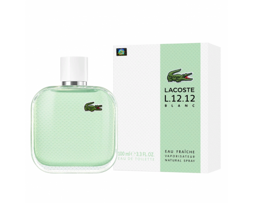 Туалетная вода Lacoste L.12.12 Blanc Eau Fraîche мужская (Euro)