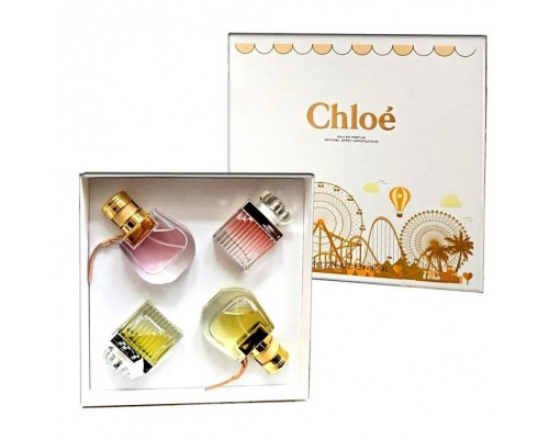 Подарочный парфюмерный набор Chloe 4 в 1