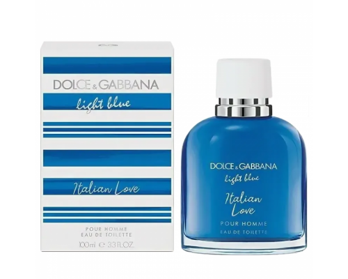 Туалетная вода Dolce & Gabbana Light Blue Italian Love Pour Homme мужская