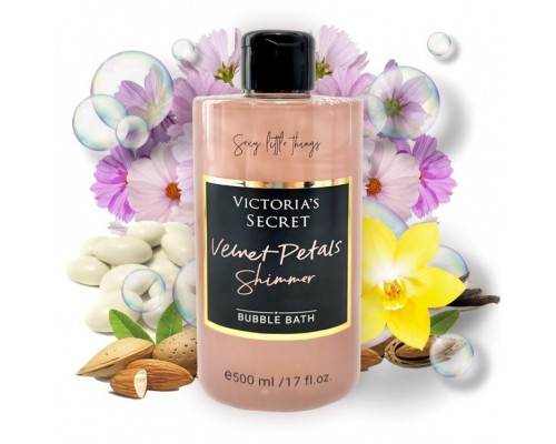 Парфюмированная пена для ванны с шиммером Victorias Secret Velvet Petals Shimmer
