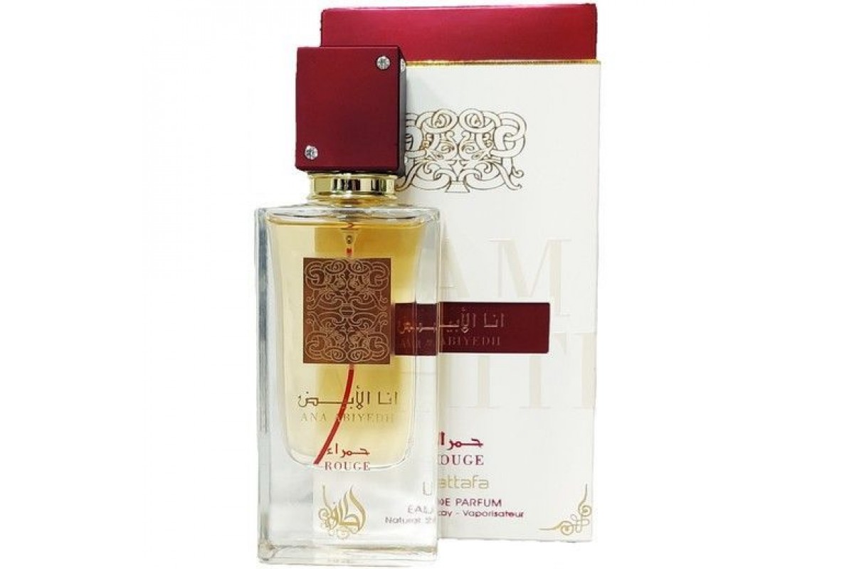 Ana abiyedh rouge. Парфюмерная вода Lattafa Ana Abiyedh. Lattafa Perfumes Ana Abiyedh rouge. Lattafa rouge. Духи Ana Abiyedh (Lattafa) 60 ml.