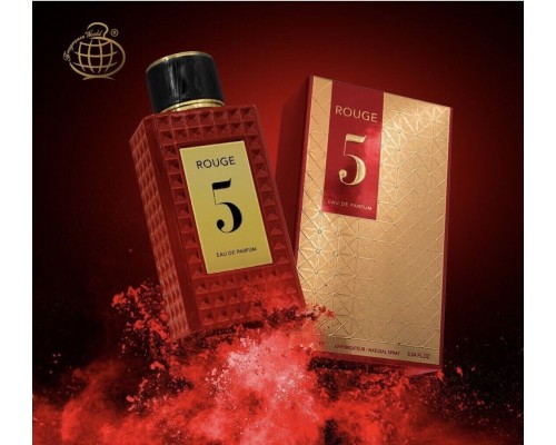 Парфюмерная вода унисекс Fragrance World Rouge 5 , 90 мл